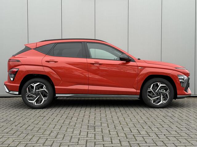 Hyundai Kona 1.6 GDI HEV N Line / UNIEK / MY 2026 / 2000 Korting / Stoelverkoeling / Stuurverwarming / Stoelverwarming Voor + Achter / Snel Leverbaar! /