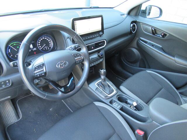 Hyundai Kona 1.6 GDI HEV 1e eigen | dealer onderh | Navi tr.haak | camera | cruise | keyless