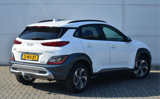 Hyundai Kona 1.6 GDI HEV FASHION | HYBRIDE | TREKHAAK AFN. | ADAPTIEF CRUISE | DODEHOEKASSISTENT | HOGE ZIT | NAVI | KREILL AUDIO | ALL IN RIJKLAARPRIJS