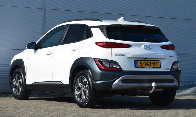 Hyundai Kona 1.6 GDI HEV FASHION | HYBRIDE | TREKHAAK AFN. | ADAPTIEF CRUISE | DODEHOEKASSISTENT | HOGE ZIT | NAVI | KREILL AUDIO | ALL IN RIJKLAARPRIJS