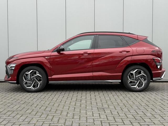 Hyundai Kona 1.6 GDI HEV N Line / Modeljaar 2026 / Stoelverkoeling / Stuurverwarming / Stoelverwarming Voor + Achter / Snel Leverbaar! /