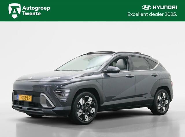 Hyundai Kona 1.6 GDI HEV Premium Sky | All-seasons | Creme leder