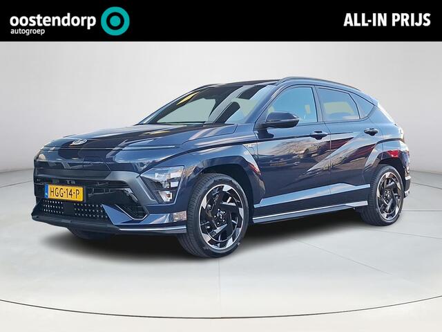 Hyundai Kona Electric N Line Edition 65.4 kWh | Demo | Navigatie | Achteruitrijcamera | Stoelverwarming | Stuurverwarming | N-Line pakket | Apple Carplay/Android Auto |