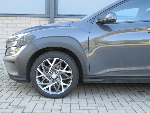 Hyundai Kona 1.6 GDI HEV 1e eigen | dealer onderh | 18"inch | stoel + stuur verw | PDC V+A