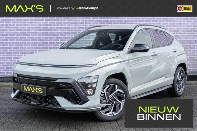 Hyundai Kona 1.6 GDI HEV N Line | Adaptive Cruise Control | Navigatie | Dodehoek Detectie | Climate Control | Achteruitrijcamera | Parkeersensoren |