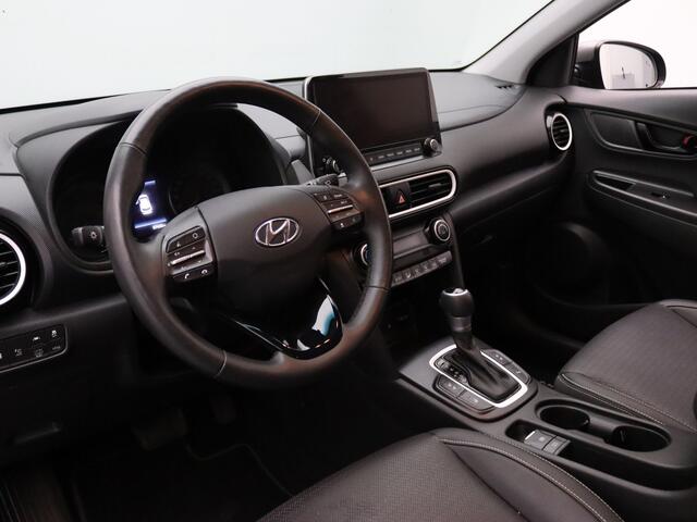 Hyundai Kona 140pk GDI HEV Premium Automaat Krell | Camera | Adapt. Cruise | Parkeersens. v+a | Stoel-/stuurverw.