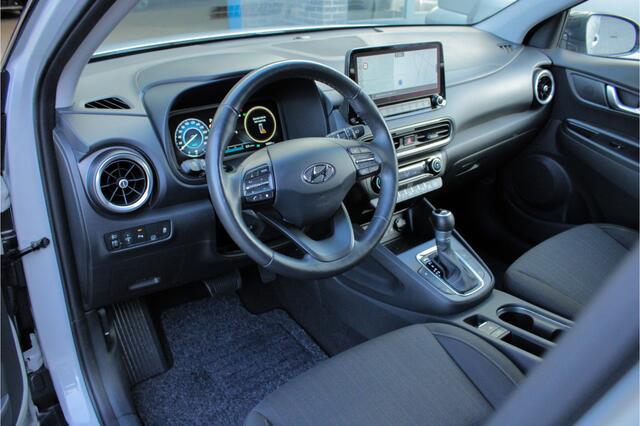 Hyundai Kona 1.6 GDI HEV Fashion |trekhaak|dealer onderhouden|parkeersensoren|stoelverwarming|stuurverwarming|