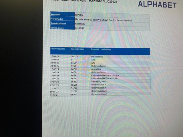 Hyundai Kona Electric Comfort 64 kWh - Carplay, Navi, Cruise, Camea