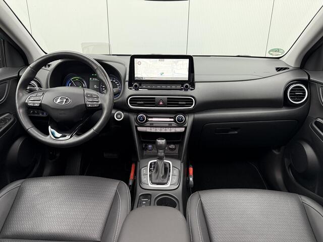 Hyundai Kona 1.6 GDI HEV Premium / 1e Eigenaar / Trekhaak 1300 KG / Zwart Leder / KRELL Audio / Achteruitrijcamera / Climate Control / Adaptive Cruise Control /