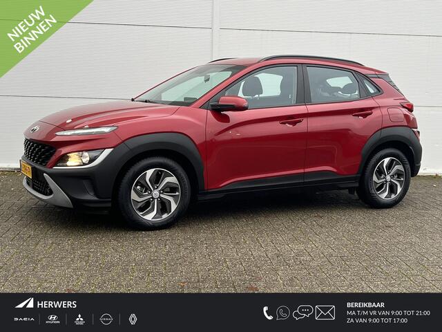 Hyundai Kona 1.6 GDI HEV Comfort Smart / airco (automatisch) / cruise control adaptief met Stop&Go / navigatiesysteem full map /