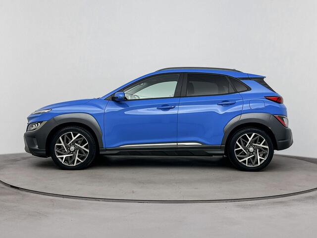 Hyundai Kona 1.6 GDI HEV Premium Sky | Schuif Kantel dak | Lederen Bekleding | Stoel & Stuur verwarming | Adaptive Cruise | Trekhaak 1350kg Geremd |