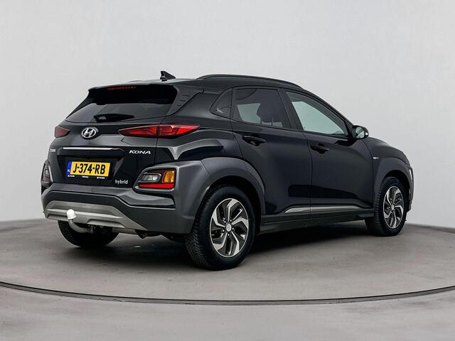 Hyundai Kona 1.6 GDI HEV Fashion Sky | Trekhaak 1300kg | Schuif Kantel Dak | Achteruitrij Camera | Dodehoek Detectie | Leder Bekleding |