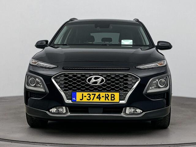 Hyundai Kona 1.6 GDI HEV Fashion Sky | Trekhaak 1300kg | Schuif Kantel Dak | Achteruitrij Camera | Dodehoek Detectie | Leder Bekleding |
