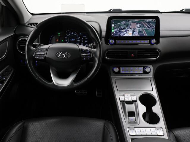 Hyundai Kona EV PREMIUM 64 KWH + LEDER | HEAD-UP | STUUR/STOELVERWARMING | CAMERA | ADAPTIVE CRUISE CONTROL