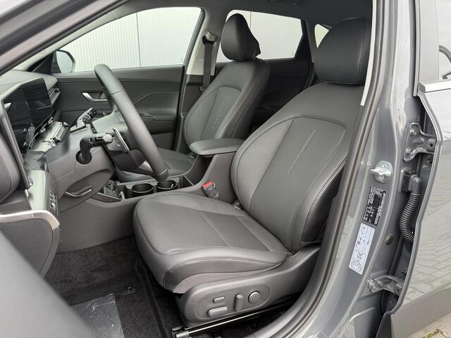 Hyundai Kona 1.6 GDI HEV Premium / 3000 Voordeel / MY 26 / Zwart Leder / Stoelverkoeling / Stoelverwarming Voor + Achter / Stuurverwarming / 360 Camera / BOSE Audio /