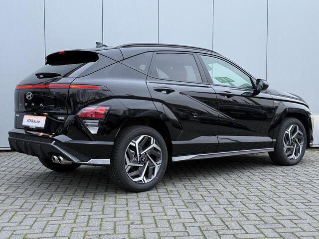 Hyundai Kona 1.6 GDI HEV N Line / MY 2026 / 3000 Korting / Stoelverkoeling / Stuurverwarming / Stoelverwarming Voor + Achter / Snel Leverbaar! /