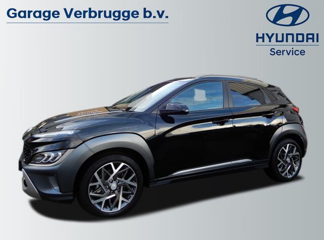 Hyundai Kona 1.6 GDI HEV Premium | Leder | Navigatie | Stoel verwarming | Com