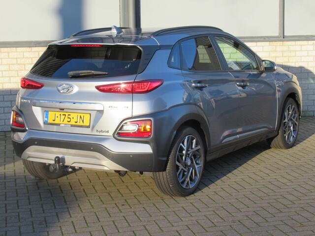 Hyundai Kona 1.6 GDI HEV Premium Sky 1e eigen | dealer onderh | full option!! | leder | schuifdak