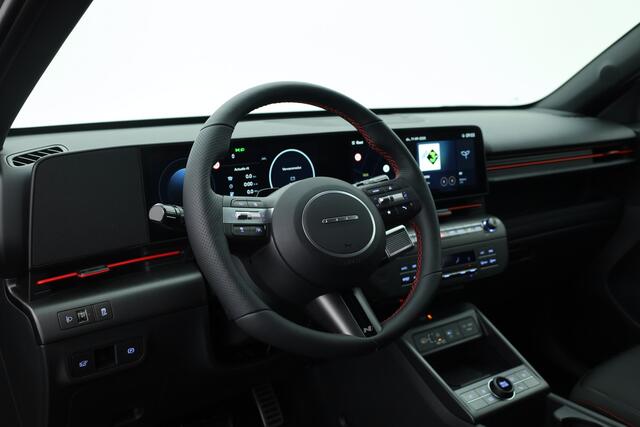 Hyundai Kona Electric N Line 65.4 kWh | Navi | Adapt. Cruise | Stoel- Stuurverw | Keyless | Camera | Elek. Achterklep v