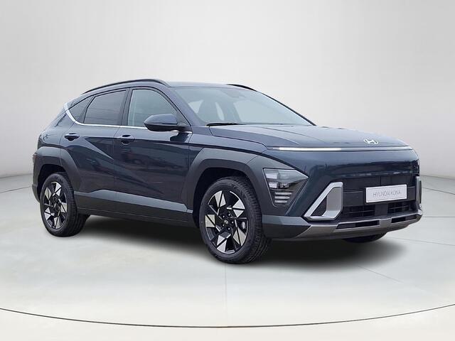 Hyundai Kona 1.6 GDI HEV Comfort Smart | Uit voorraad leverbaar! | Stoel/Stuurverwarming | Adaptive Cruise Control | Active Lane Keeping | Achteruitrij Camera | Elektrische Achterklep | Dodehoekdetectie |