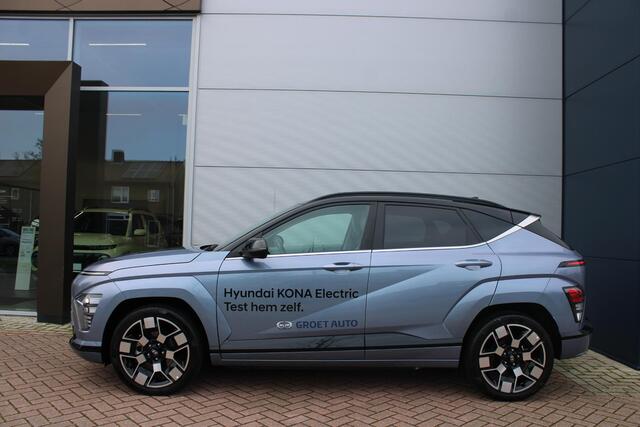 Hyundai Kona Electric Premium Sky 65.4 kWh Automaat Leer Airco 360 Camera Carplay Demo Nieuwstaat