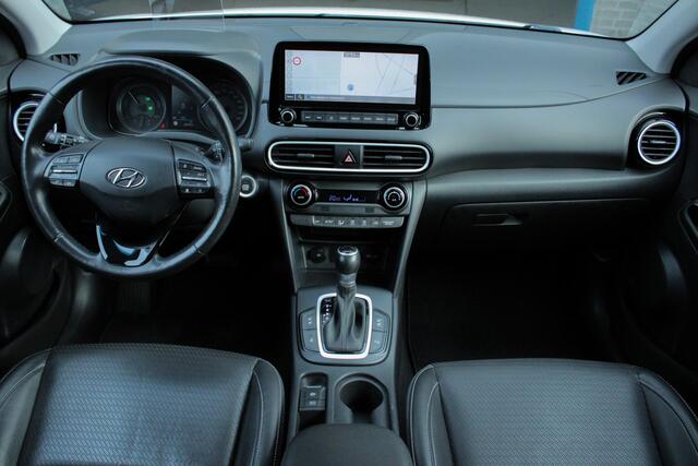 Hyundai Kona 1.6 GDI HEV Premium |trekhaak|elek stoel|stoel/stuurverwarming|