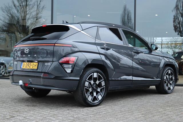 Hyundai Kona ELECTRIC PREMIUM 65.4 kWh | LEDER | TREKHAAK | HUD | 360 CAMERA | MEMORY | ADAPTIVE CRUISE | STOEL- STUURVERW. | CARPLAY