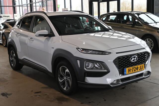 Hyundai Kona 1.6 GDI HEV Fashion Automaat Navigatie Carplay Head Up Goed Onderhouden! Inruil Mogelijk!