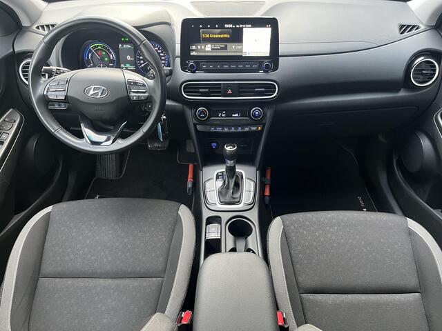 Hyundai Kona 1.6 GDI HEV Comfort | GEÏNTEGREERDE NAVIGATIESYSTEEM | ACHTERUITRIJCAMERA | ADAPTIEVE CRUISECONTROL | 16'' LMV | APPLE CARPLAY & ANDROID AUTO |