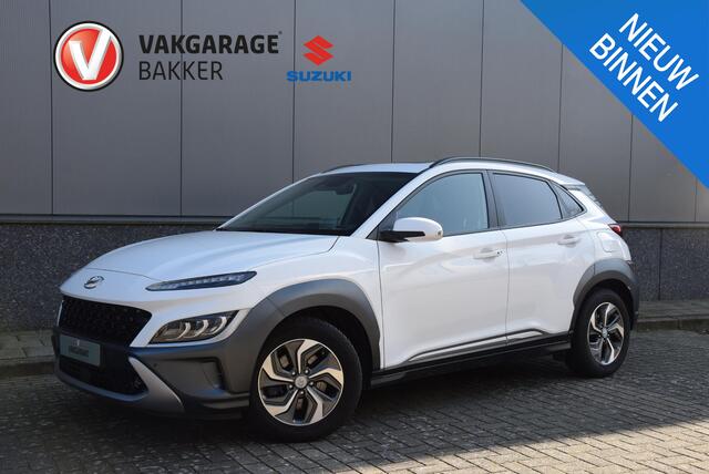 Hyundai Kona 1.6 GDi Hybrid Techno 6-DCT | Stoelventilatie/verwarming | Head up display | Elektrisch schuif-kanteldak |