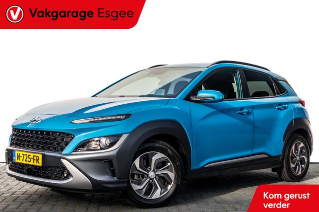Hyundai Kona 1.6 GDI Hybrid Fashion | Automaat | 27 DKM | Ned Auto| Fabrieks Gar | Trekhaak | | camera | 16 Inch LMV | Dab Audio | Carplay/Android | Navi | Pdc |