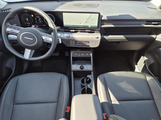 Hyundai Kona 1.6 GDi HEV Premium Sky Automaat / Zo goed als nieuw! / Sensation Pack / Trekgewicht 1.300 kg / Stuur- en Stoelverwarming / Stoelventilatie voor / / Elektrische achterklep / Apple Carplay Android Auto / BOSE Audisysteem /