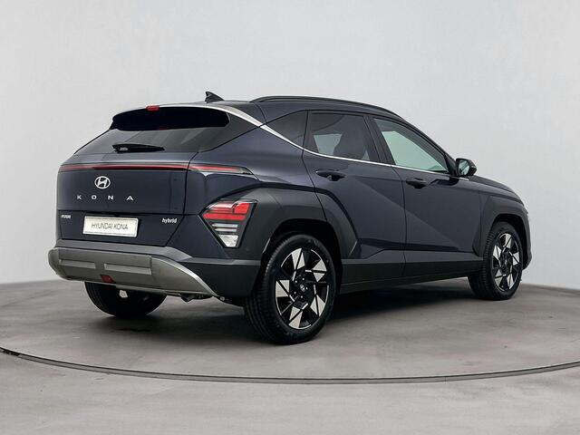 Hyundai Kona 1.6 GDI HEV Premium Sky | 18 inch Lichtmetalen velgen | Panoramisch schuif-/kanteldak | Lederen bekleding | Stoelen met geheugen |