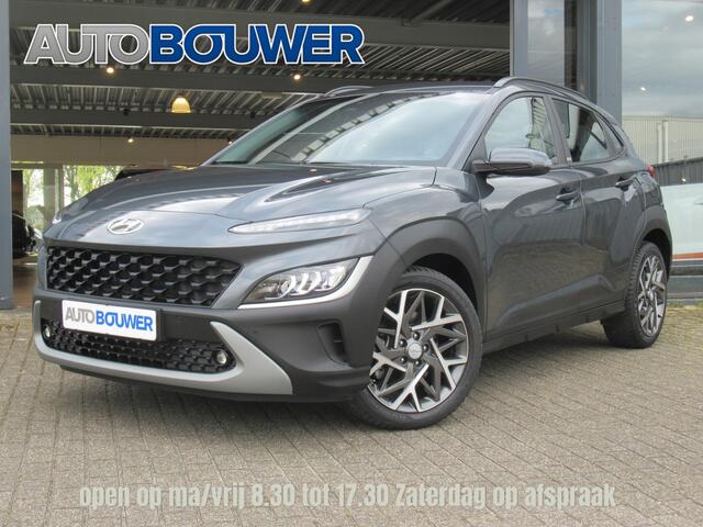Hyundai Kona 1.6 GDI HEV Edition 1e eigen | dealer onderh | 18"inch | Navi | stoel + stuurverw