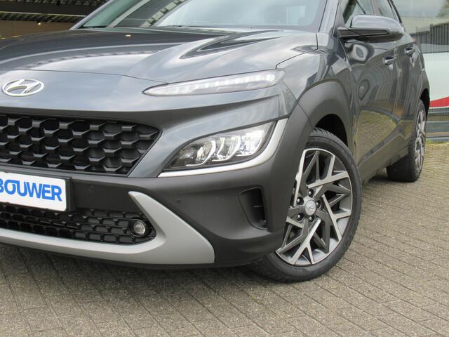 Hyundai Kona 1.6 GDI HEV Edition 1e eigen | dealer onderh | 18"inch | Navi | stoel + stuurverw