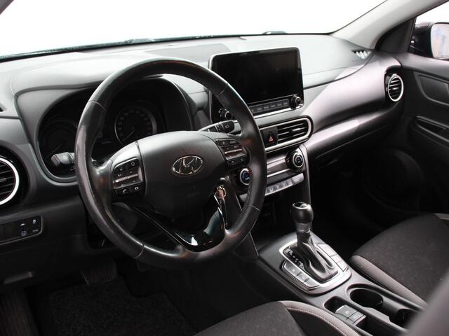 Hyundai Kona 1.6 GDI HEV Comfort Smart Automaat Climate control Cruise control Stoelverwarming Stuurverwarming Camera Parkeersensoren Lichtmetalen velgen Apple Carplay/ Android Auto