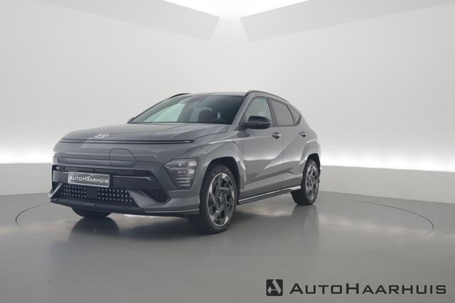 Hyundai Kona Electric N Line 65.4 kWh | Navi | Adapt. Cruise | Stoel- Stuurverw | Keyless | Camera | Elek. Achterklep