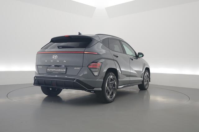 Hyundai Kona Electric N Line 65.4 kWh | Navi | Adapt. Cruise | Stoel- Stuurverw | Keyless | Camera | Elek. Achterklep