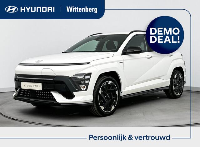 Hyundai Kona Electric N Line Business 64.8 kWh | Warmtepomp | Stoel + stuurverwarming | 19" Lm-wielen | Bose audio |