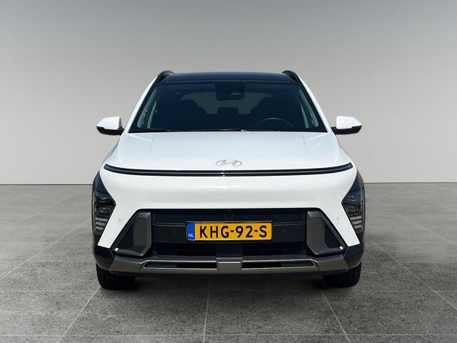 Hyundai Kona 1.6 GDI HEV Automaat | SCHUIF/KANTELDAK | FULL LED | PREMIUM LEDER | ADAP. CRUISE | 360o CAMERA | STOELVER.& KOELING |