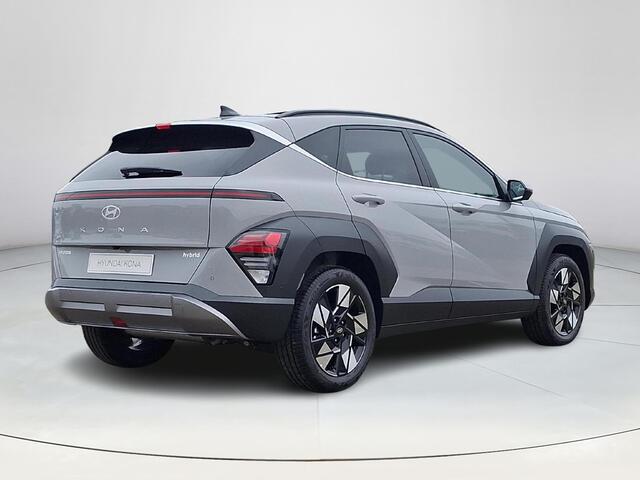 Hyundai Kona 1.6 GDI HEV Premium | Uit voorraad leverbaar! | Schuif-/kantel dak | Elektrische stoelen | Stoel/stuurverwarming | Stoelverkoeling | 2e zit-rij stoelverwarming | Lederen bekleding | 360* camera | Adaptive cruisecontrol | Active lane-keeping |