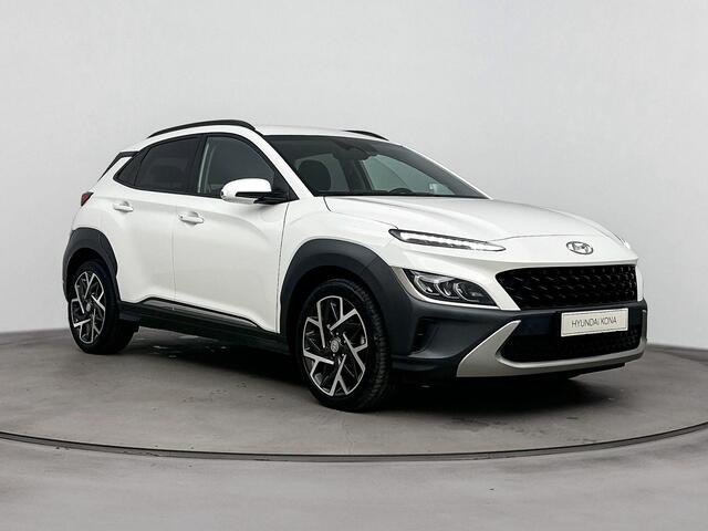 Hyundai Kona 1.6 GDI HEV FASHION DESIGN | OUTLETDEAL! | HYBRID | AUTOMAAT | NAVI | CLIMA | CAMERA | CRUISE ADAPTIEF | HUD | DODEHOEK DETECTIE | APPLE CARPLAY & ANDROID AUTO | 18'' LM VELGEN | FABRIEKSGARANTIE GELDIG T/M 5-2028! |