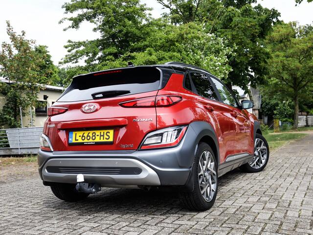 Hyundai Kona 1.6 GDI HEV Premium 1e-Eig. & Dealer-Onderh. BOVAG-Garantie. NL-Auto.