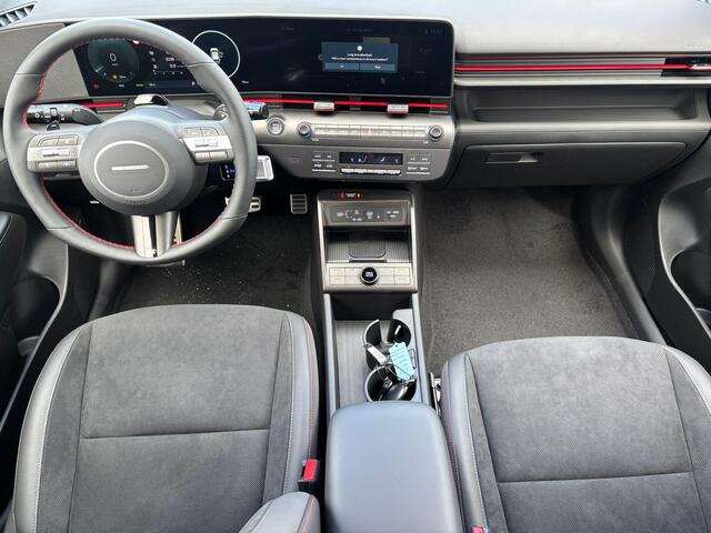 Hyundai Kona 1.6 GDI HEV N Line / ¤4500,- Voordeel / Navigatie / Apple & Android auto / Stuurverwarming / Stoelverwarming Voor + Achter /