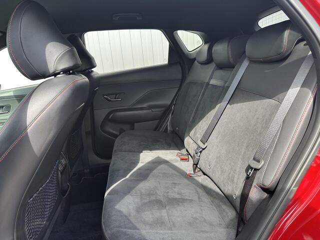 Hyundai Kona 1.6 GDI HEV N Line / N-Line interieur & Exterieur / Leer-Alcantara / Adaptieve Cruise Control / 18" LMV / Stoel + Stuurwiel verwarming voor & achter / Stoelventilatie / 360 graden camera /