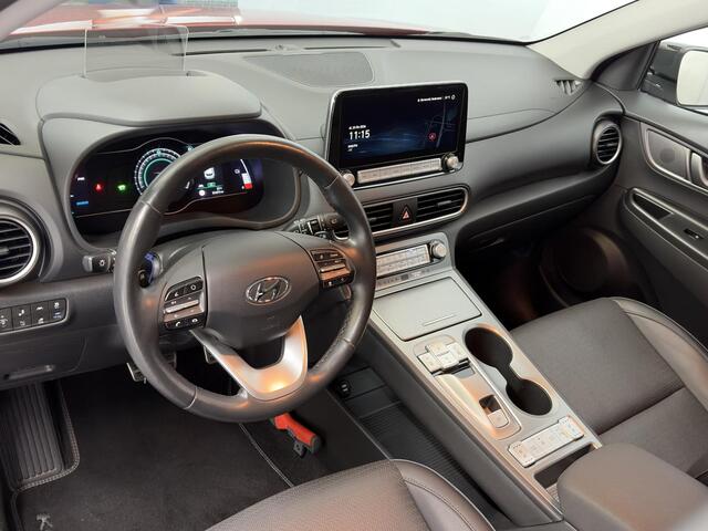 Hyundai Kona EV Premium 64 kWh Lederen bekleding met stoelventilatie, Head-Up display, Adaptive Cruise Control