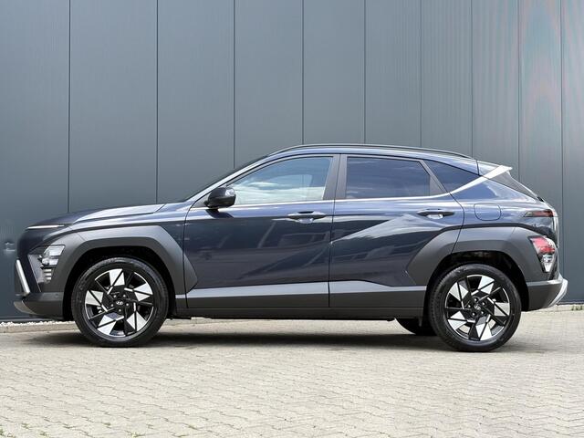 Hyundai Kona 1.6 GDI HEV Premium Sky / Schuif/Kanteldak / Voorstoel verkoeling en verwarming / Achterbank verwarming / Apple Carplay/Android Auto / Airco / Ledere bekleding /