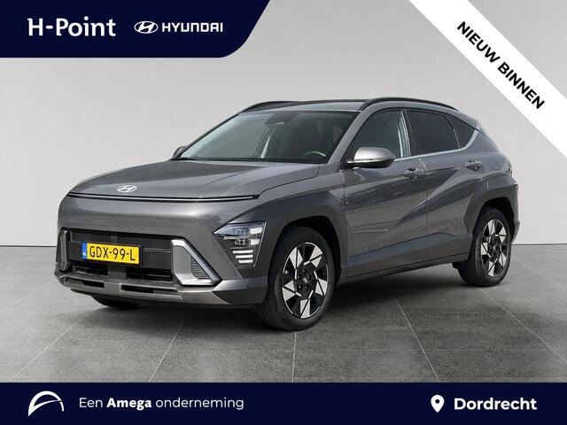 Hyundai Kona 1.6 GDI 140pk HEV Comfort Smart | NAVI | 18''LM-VELGEN | ELEK.ACHTERKLEP | STOEL&STUUR VERW. | 1STE EIGENAAR | NED.AUTO |