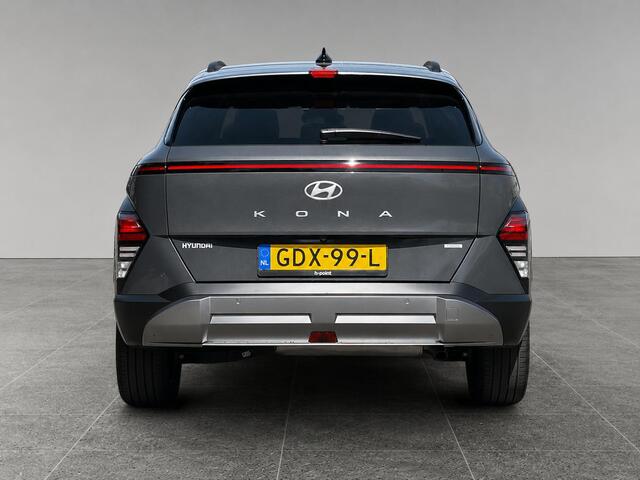 Hyundai Kona 1.6 GDI 140pk HEV Comfort Smart | NAVI | 18''LM-VELGEN | ELEK.ACHTERKLEP | STOEL&STUUR VERW. | 1STE EIGENAAR | NED.AUTO |