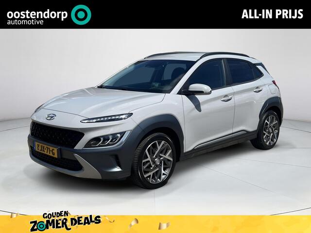 Hyundai Kona 1.6 GDI HEV Fashion | Cruisecontrol | Navigatiesysteem | Achterruitrijcamera | Lichtmetalenvelgen | Parkeersensoren achter| Climate control | Headup-Display |
